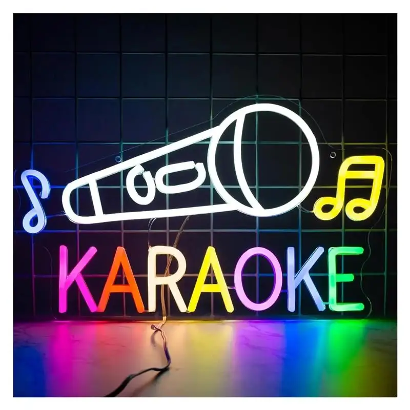 lumiere-neon-karaoke-pour-decoration-murale-luminosite-reglable-pour-bar-musical-pub-fete-karaoke-eclairee-par-usb-30cm-x-36cm