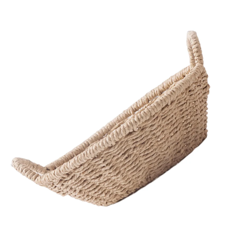 

RV Storage Basket for Fruits Vegetables Bread Onion Potato Large Capacity Kitchen ganizer Home Fruits Snack Basket Beige Color
