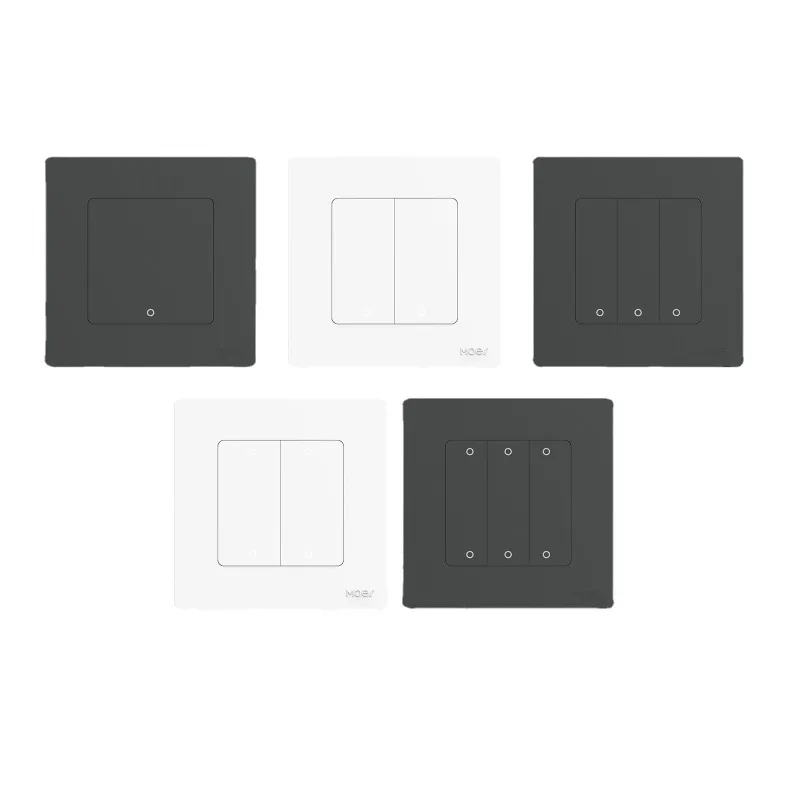 Smart home light control switch app timed voice single zero fire universal smart switch