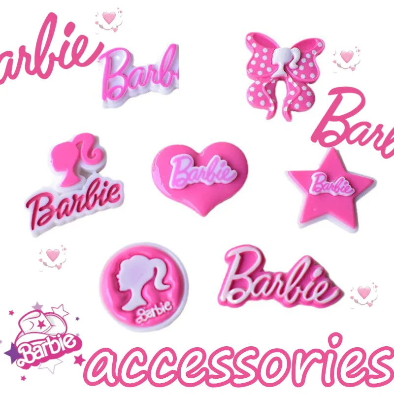 Creativity Barbie Resin Accessories Hair Ornaments Phone Case Diy Material Jewelry Exquisite Girl Model Toys Festival Gift