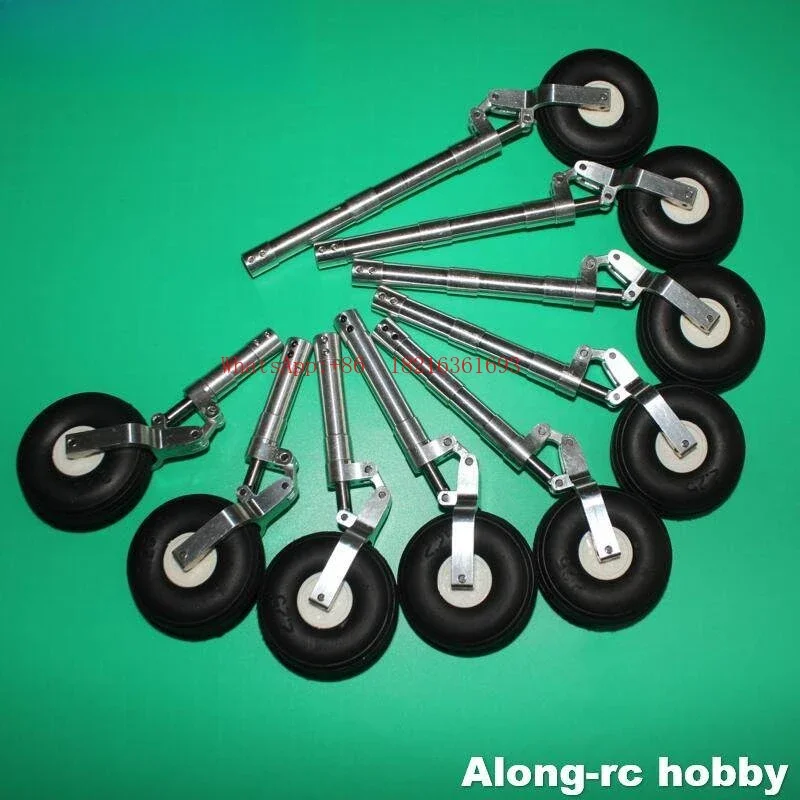 2026GOOD Single Wheel Kneeling Damping, Shock Absorption Landing Gear, Model Aircraft Remote Control Aircraft Accessories 95 1