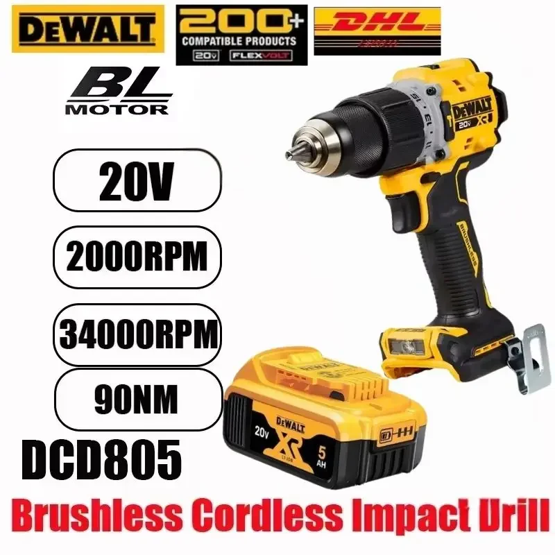 

100% Original 20V 6.0Ah MAX Battery Power Tool Replacement for DeWalt DCB184 DCB181 DCB182 DCB200 20V 6A 18Volt 20v Battery.