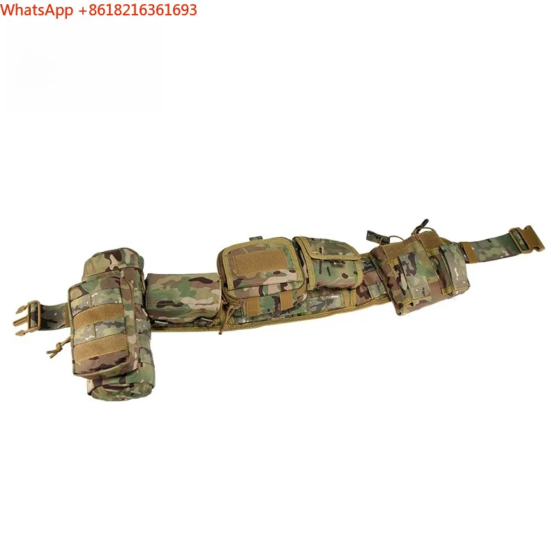 Limited Offer   NEW   Tactical Waist Seal Set Universal Equipment Patrol Multifunctional Outdoor Combination Belt Equipment