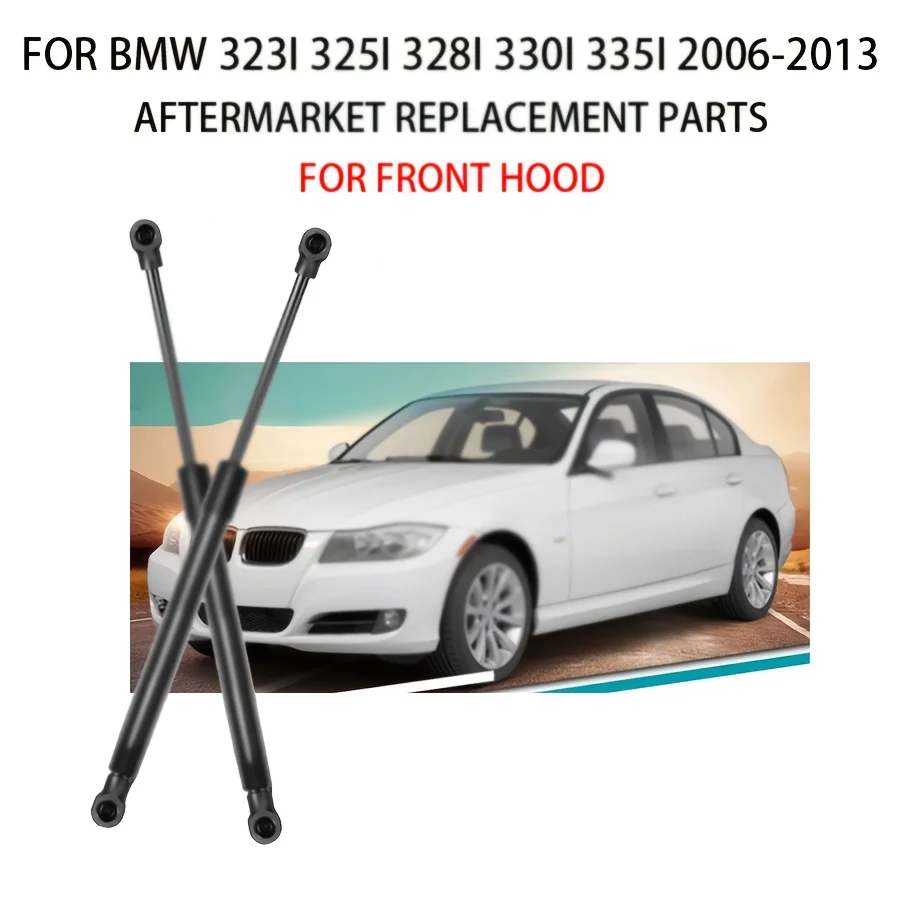 

2pcs Front Hood Lift Support Strut Shocks Gas For BMW 323i 325i 328i 330i 335i 2006-2013