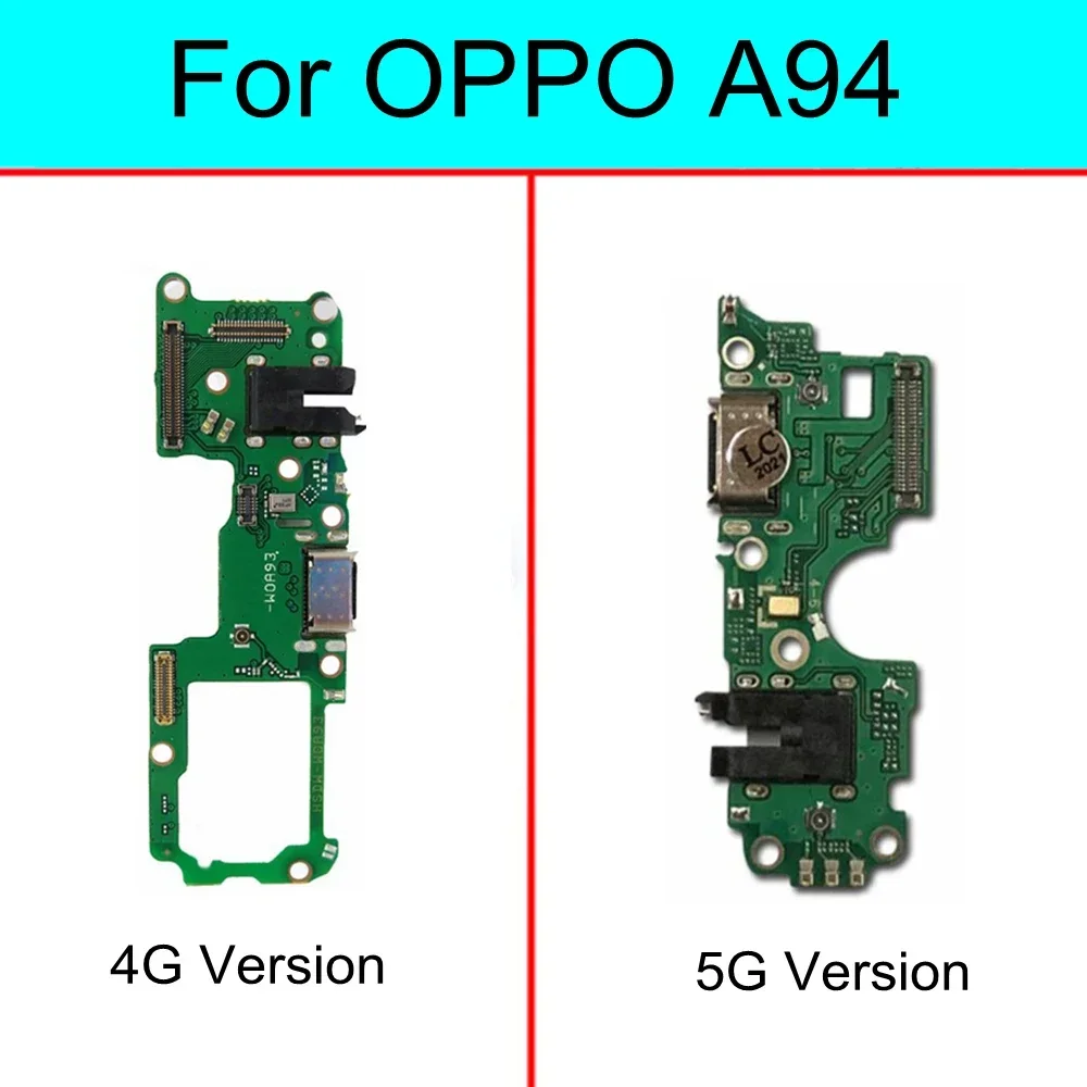 For OPPO A94 4G CPH2203 5G CPH2211 USB Charging Dock Port Connector main Microphone Board Motherboard