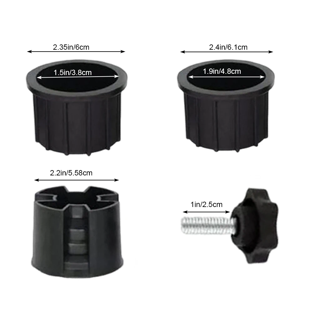 C9 Cap Patio Umbrella Stand Replacement Parts Sun Umbrella Base Accessories Hand Knob Threaded for Beach Patio Outdoor Umbrellas