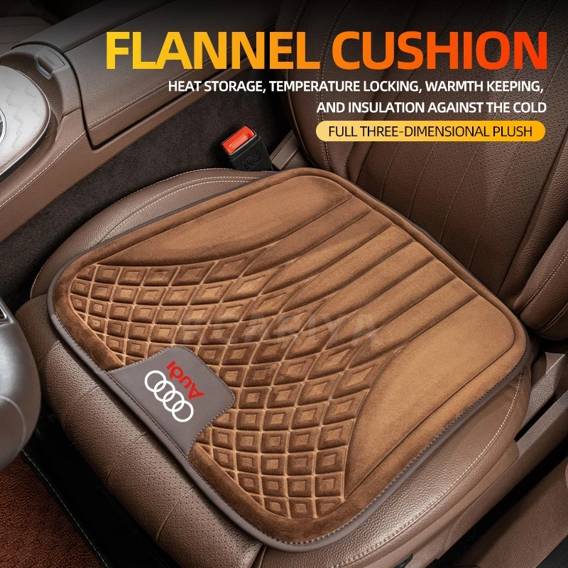 

For AUDI Car thermal cushion S Line S3 4 5 6 RS3 RS4 Q3 Q5 7 8 TT A3 4 5 6 7 8 Series Car Seat Cushions Car interior accessories