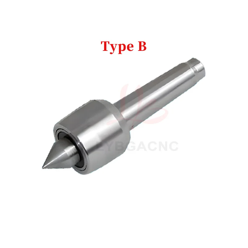 Accuracy Steel MT2 Lathe Live Center for CNC Rotary Axis Activity Tailstock Revolving Milling Center Taper Machine Accessories