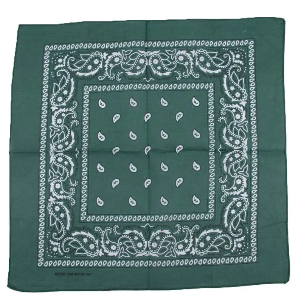 

Hot New Cotton Wristband Paisley Cute Handkerchief Neck Head Wrap Bandana