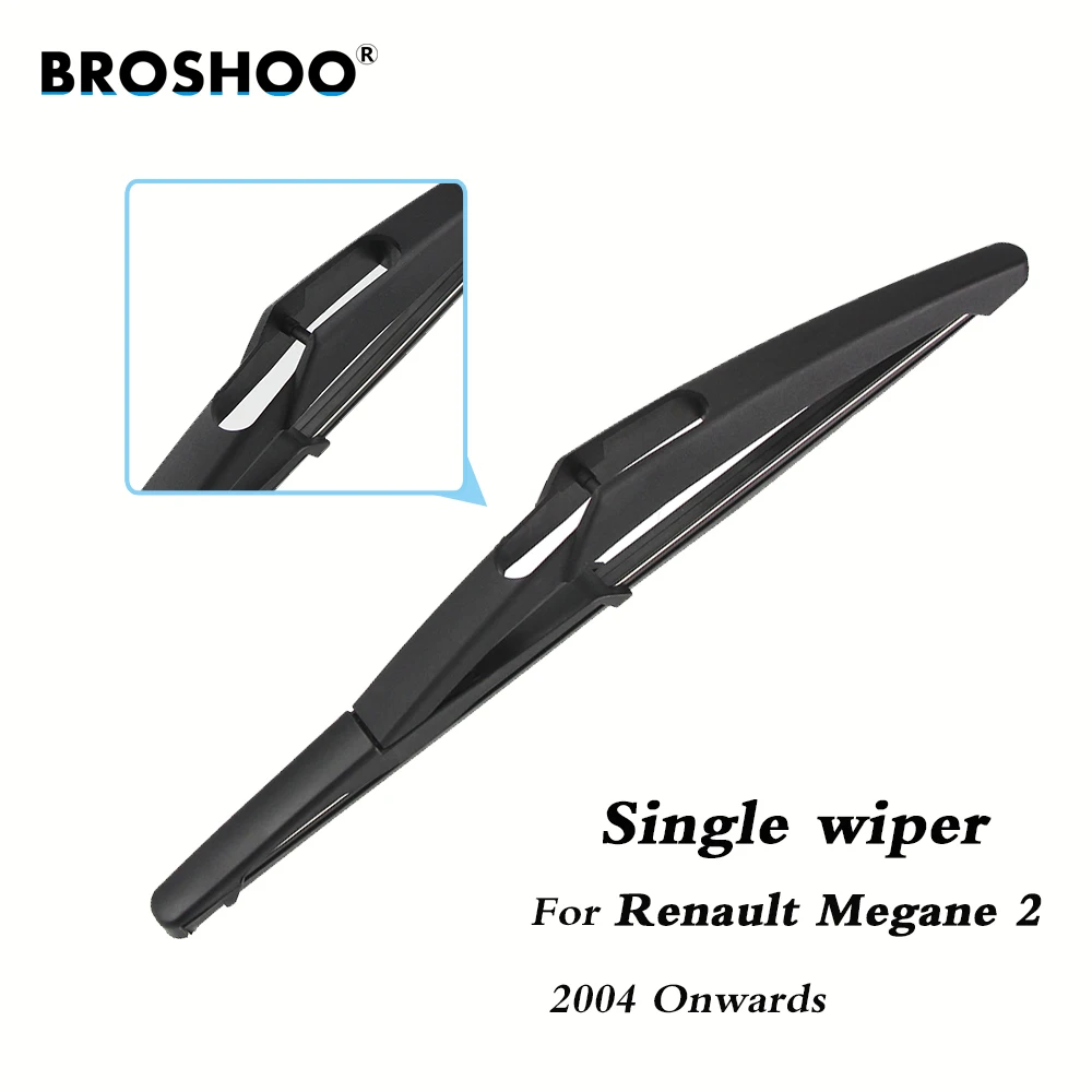 BROSHOO Car Rear Wiper Blades Back Windscreen Wiper Arm For Renault Megane 2 (2004 Onwards) 240mm,Windshield Auto Accessories