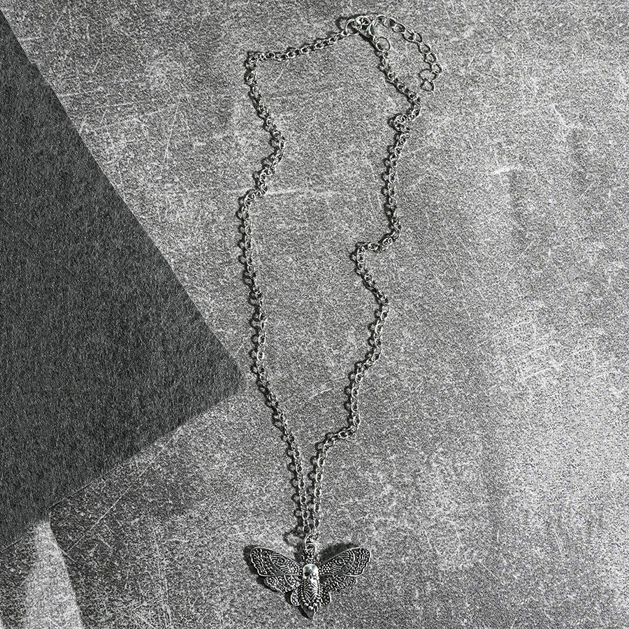Y2K Gothic Dark Style personalisierte kreative Fledermaus Spinne Schlange Schmetterling Anhänger Halskette, Valentinstag Geschenk – Detail 4