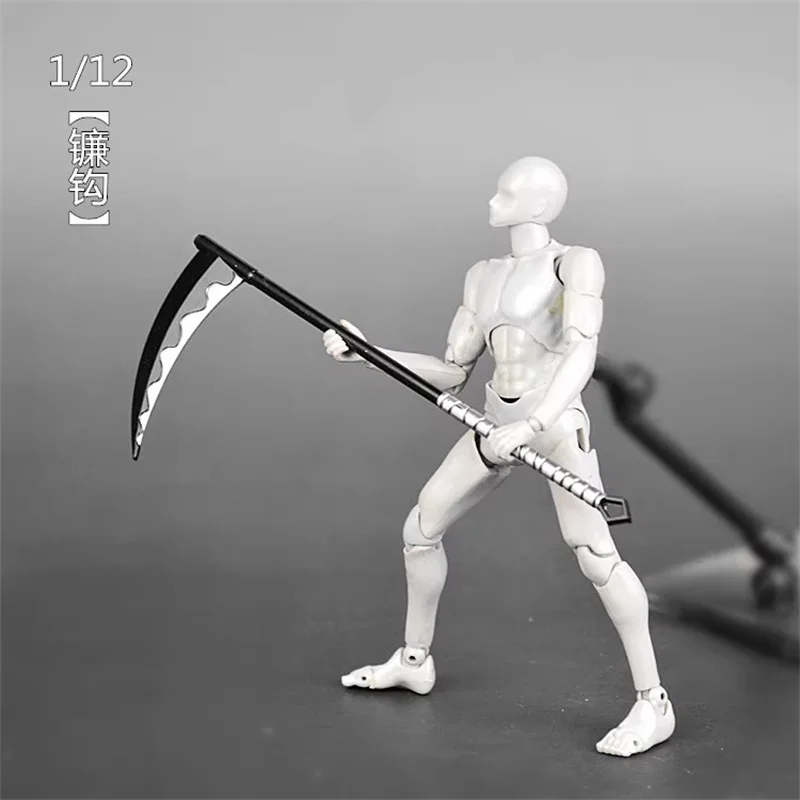 1/12 Mini Weapon Toy Sickle Model Accessories Fit 6'' Action Figures Soldier In Stock Collectible