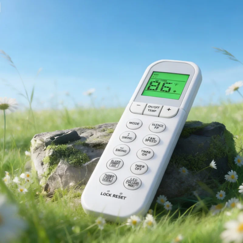 

RG66A1/BGEF replacement AC remote control suitable for Midea, Pioneer, Senville, Kaden mini-split air conditioner heat pumps RG6