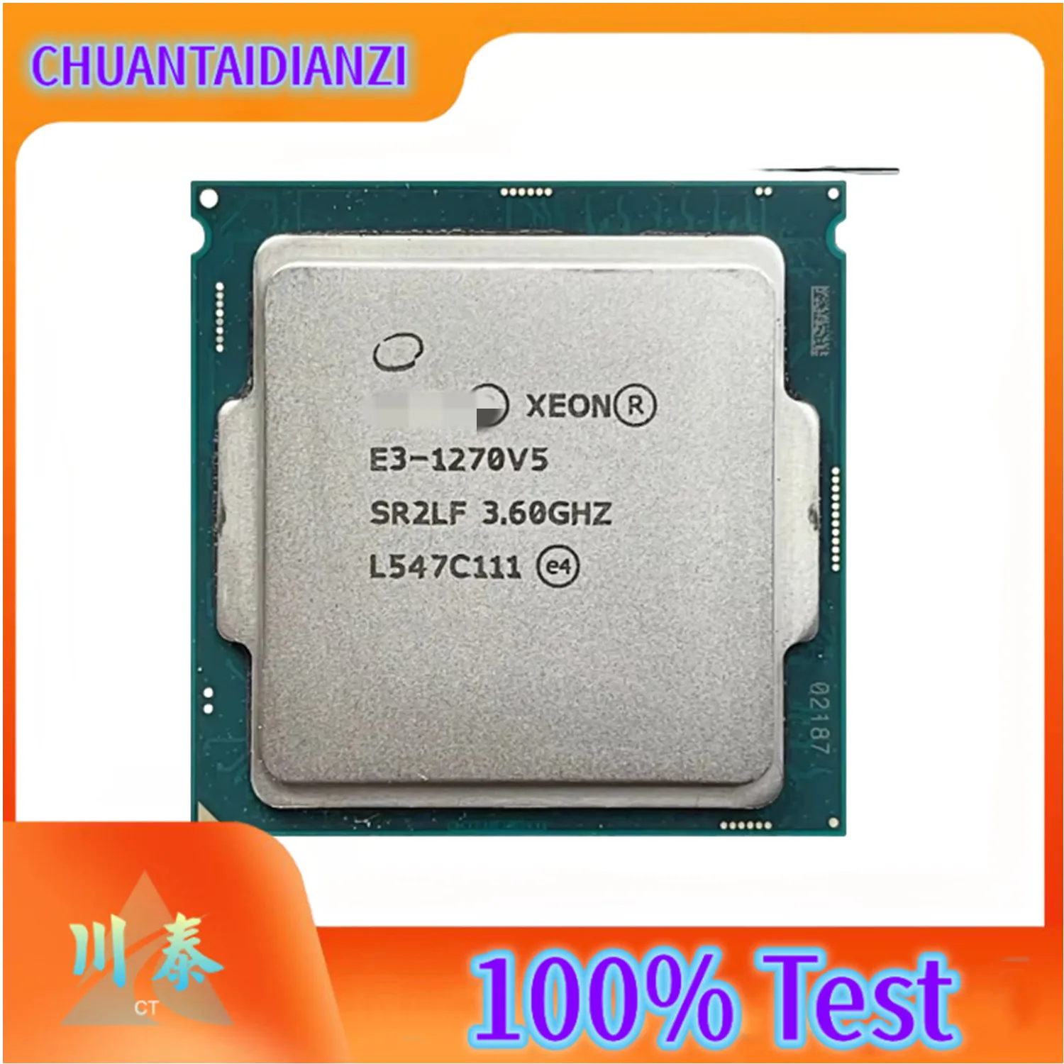 Intel usado Xeon E3-1270 v5 E3 1270v5 E3 1270 v5 3,6 GHz 80W LGA 1151