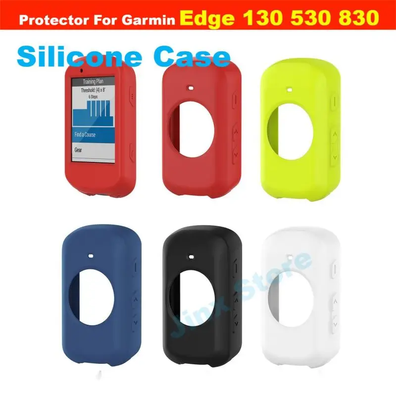 Silicone Case For Garmin Edge 130 530 830 Plus Silicone Gps Bike Computer Screen Protector Protective Cover Shell Skin