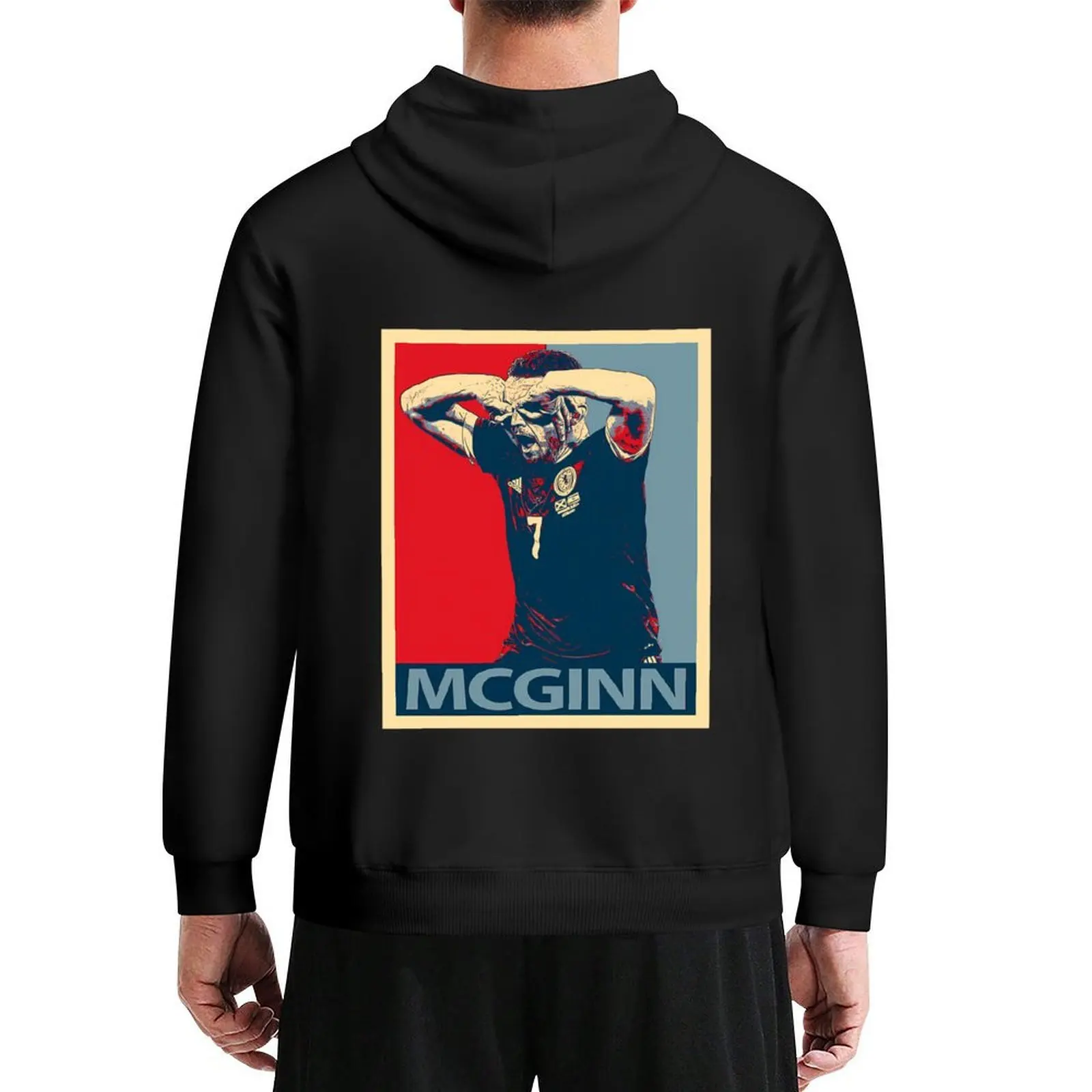 

John Mcginn Celebration Hoodie men wear korean style clothes clothes for men men's sweat-shirt set hoodie oversize
