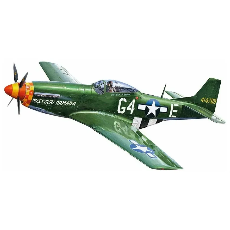 MENG Model  1/48  LS-010 North American P-51D/K fighter `8th air force` -assembly Scale Model Kit