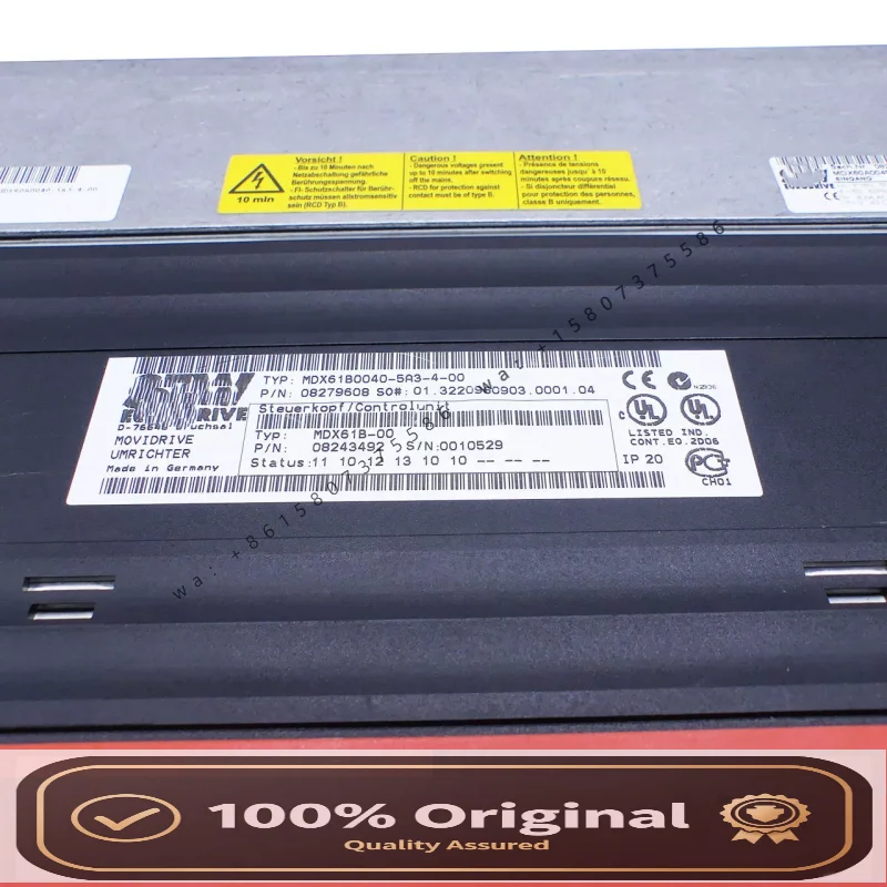 New and Original Box for Plc Frequency with Control Unit Mxa81a-012-503-00 for Warranty Product