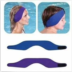 Fascia per le orecchie da nuoto in neoprene, portatile, impermeabile, in più colori, per immersioni, regolabile, morbido, per bambini adulti