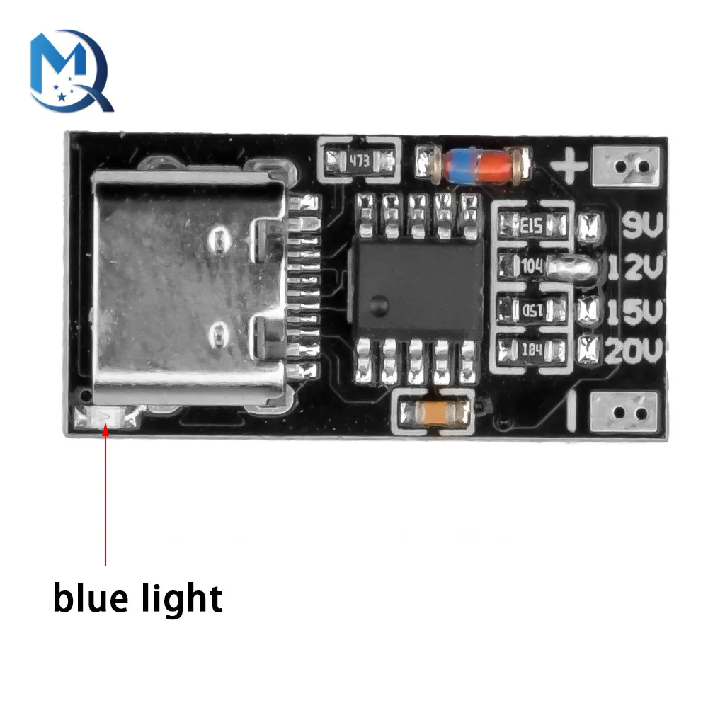 1Pcs PD/QC Decoy Board Fast Charge USB Boost Module Type-c Power Supply Change Module PD3.0/2.0 PPS/QC4+ QC3.0/2.0 FCP AFC