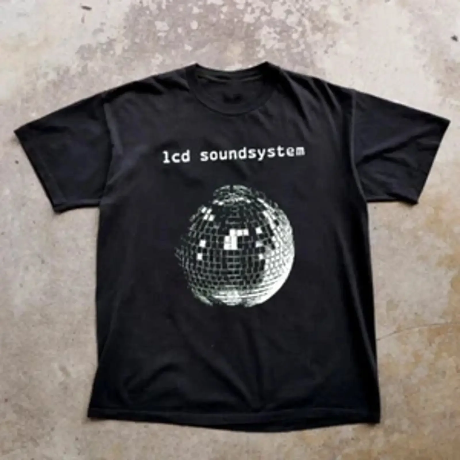 LCD Soundsystem Album For Fan Black All Size T Shirt QA609 vintage Washed Top For Everyday Wear streetwear Breathable graphic