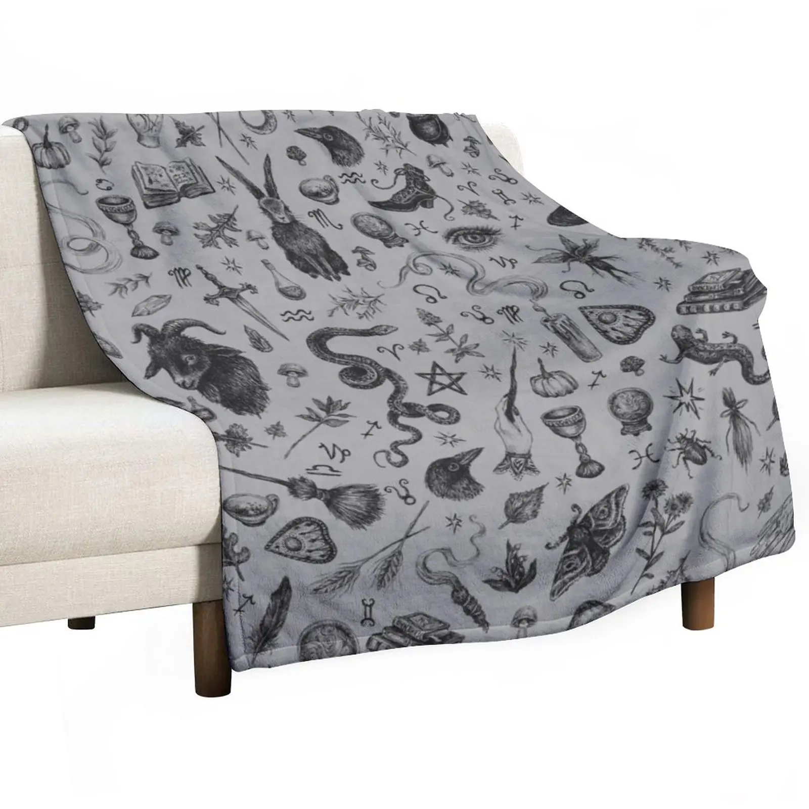 

Salem Witch Throw Blanket Blanket For Decorative Sofa wednesday Blankets For Sofas Summer Blanket