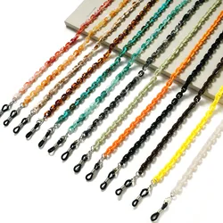 Fashion Acrylic Eyeglass Chain Men Women Glasses Chain Strap Anti-lost Face-Mask Holder Rope Sunglasses Lanyard Cord String