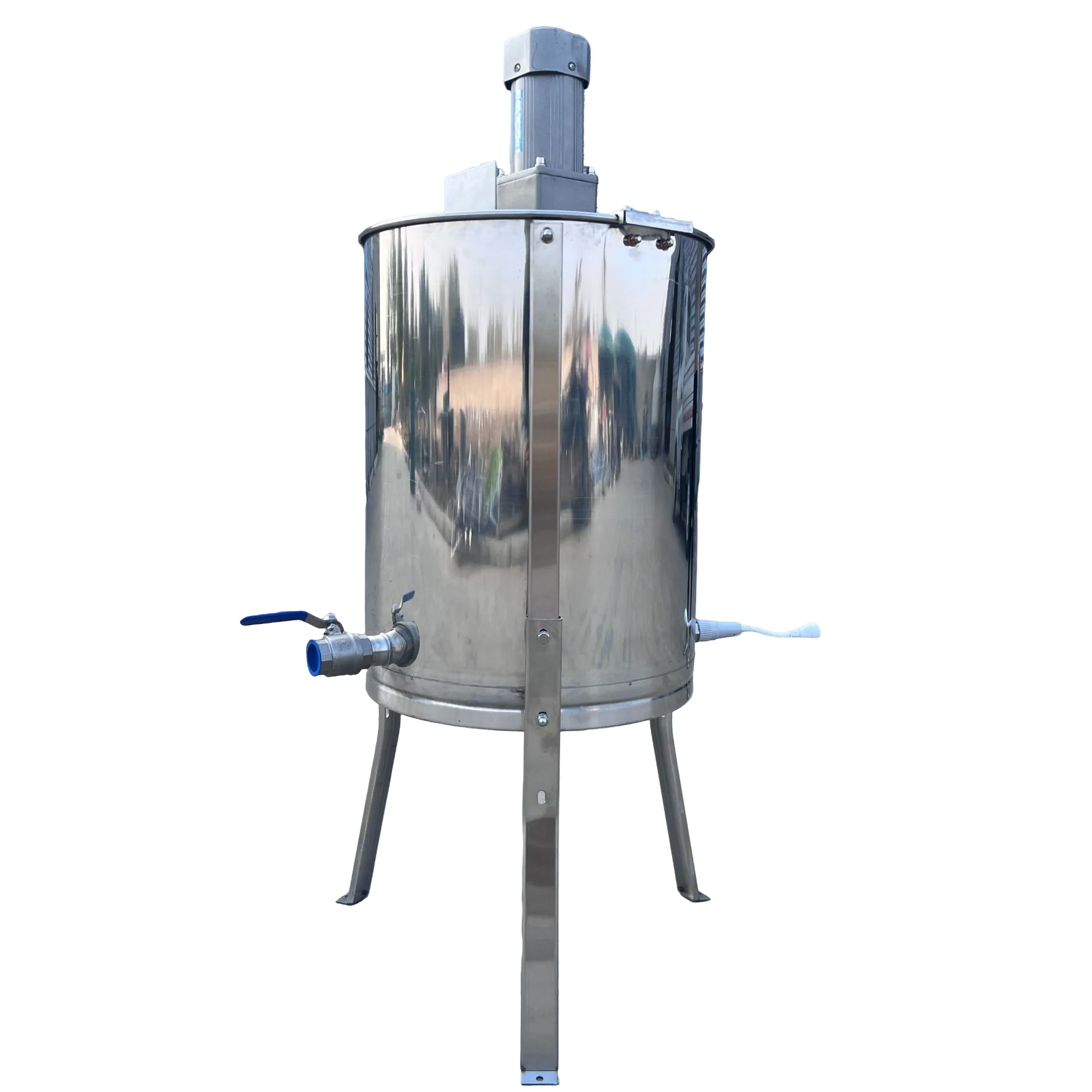 

Электрический шейкер для меда, утолщенный сепаратор меда из нержавеющей стали, шейкер для меда, горизонтальный электрический сахарный шейкер с рамкой 4/8