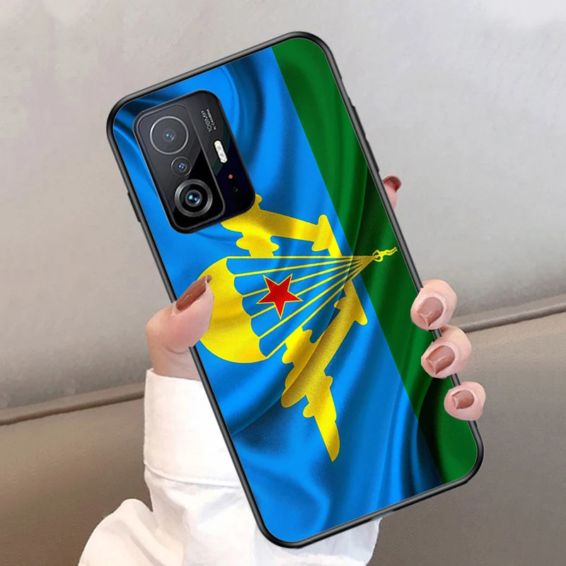 Russia Airborne Phone Case For POCO F5 X5 X3 Pro X4 F4 GT F3 M5 C40 Xiaomi 12 Lite 12X 11T 12T 13 Pro Cover