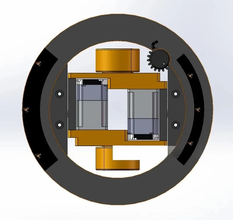 

400W Differential Wheel Unit 85mm for AGV Smart Parking Material Handling Equipment Parts