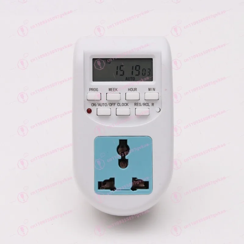 AL-06 EU DE Standard Socket Timer LCD Digital Display Time Control Switch AL-06 Programmable Timer Socket