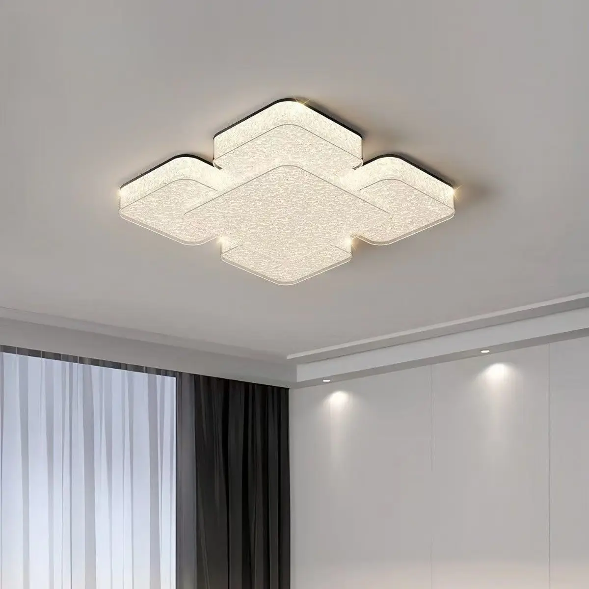Italian living room ceiling light minimalist eye protection light source bedroom study ceiling light hall lighting fixtures