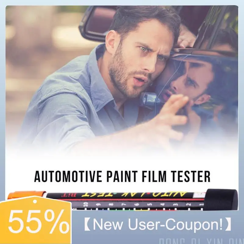 

【 Быстрая доставка】Америтель толщины автомобильной краски, ручка, портативный тестер автомобильного краски, измеритель толщины, измеритель аварии для автомобиля