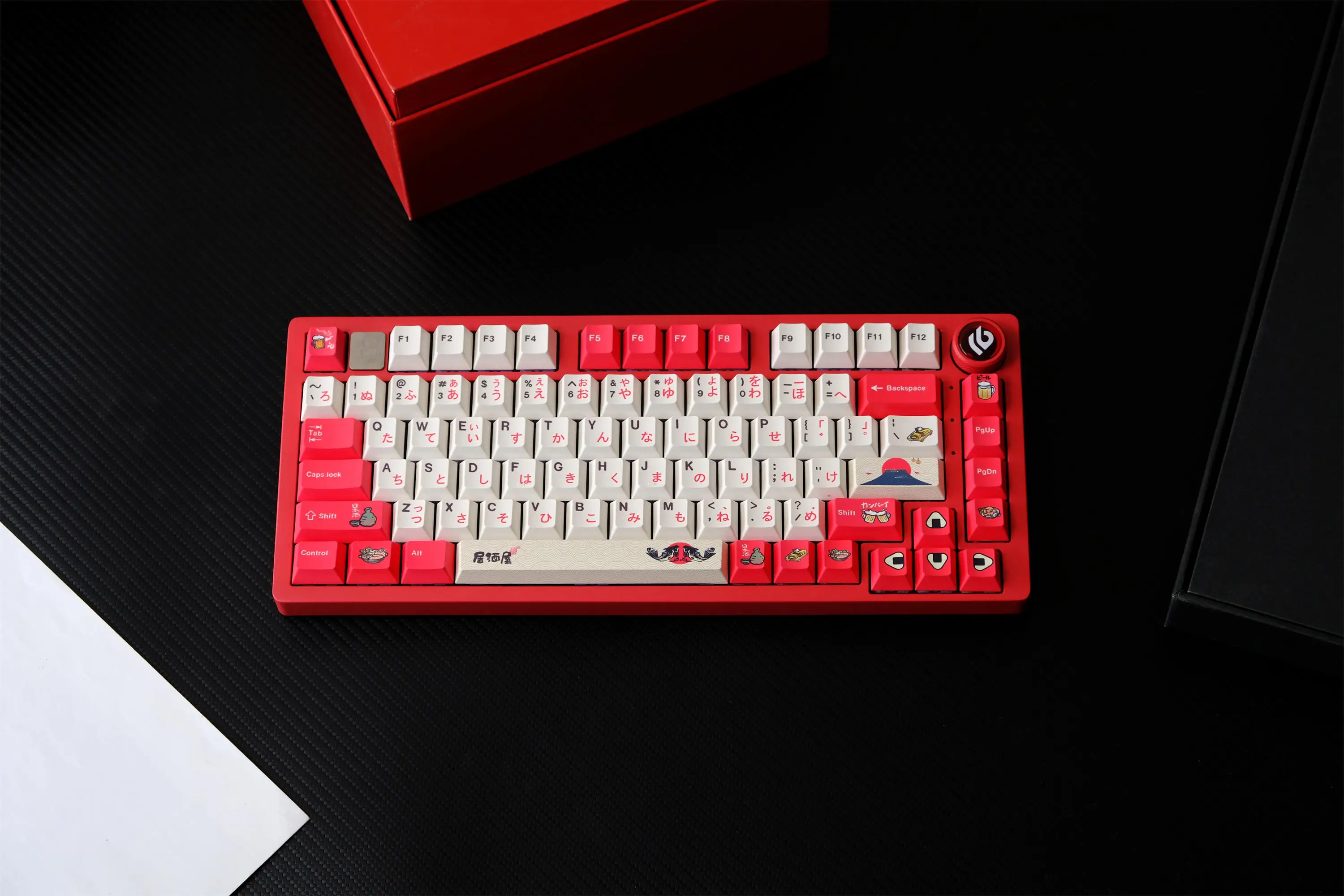 

Izakaya Keycap 129 Keys PBT Keycaps Cherry Profile DYE-SUB Personalized For Mechanical Keyboard