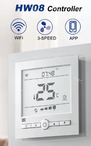 Air Recuperator Fresh Air Ventilation System Home  ERV Energy Recovery Ventilator Hrv Heat Recovery Ventilation