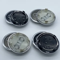 4Pcs 60mm 61mm 68mm 69mm Car Styling Wheel Center Cap Hub Covers Badge For Audi A3 A4 A5 A6 A7 A8 S4 S6 4B0601170 8D0601170