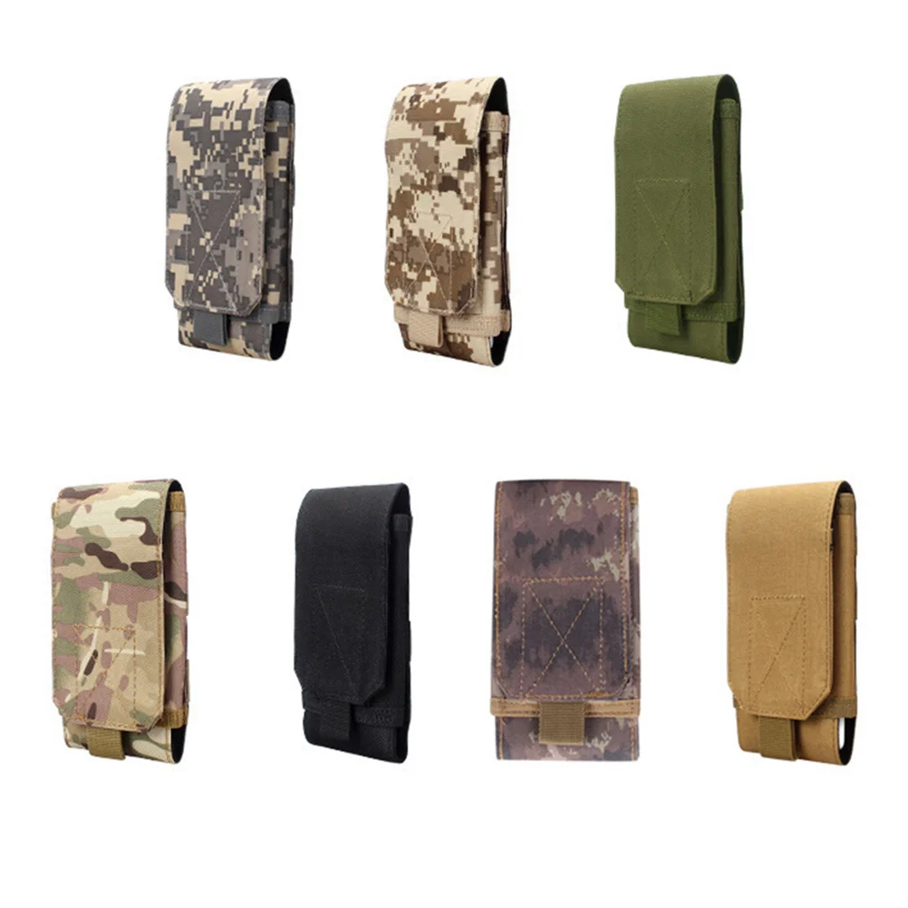 

2Pcs Outdoor Waist Belt Pack Multifunction 6 Inch Running Pouch Portable Phone Holder Sturdy Buckle Sports Fitness Pouch