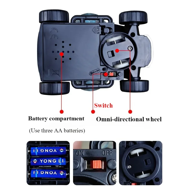 Fantastico modello di sterzo elettrico luci musicali abbaglianti auto giocattolo ragazzo compleanno miglior regalo