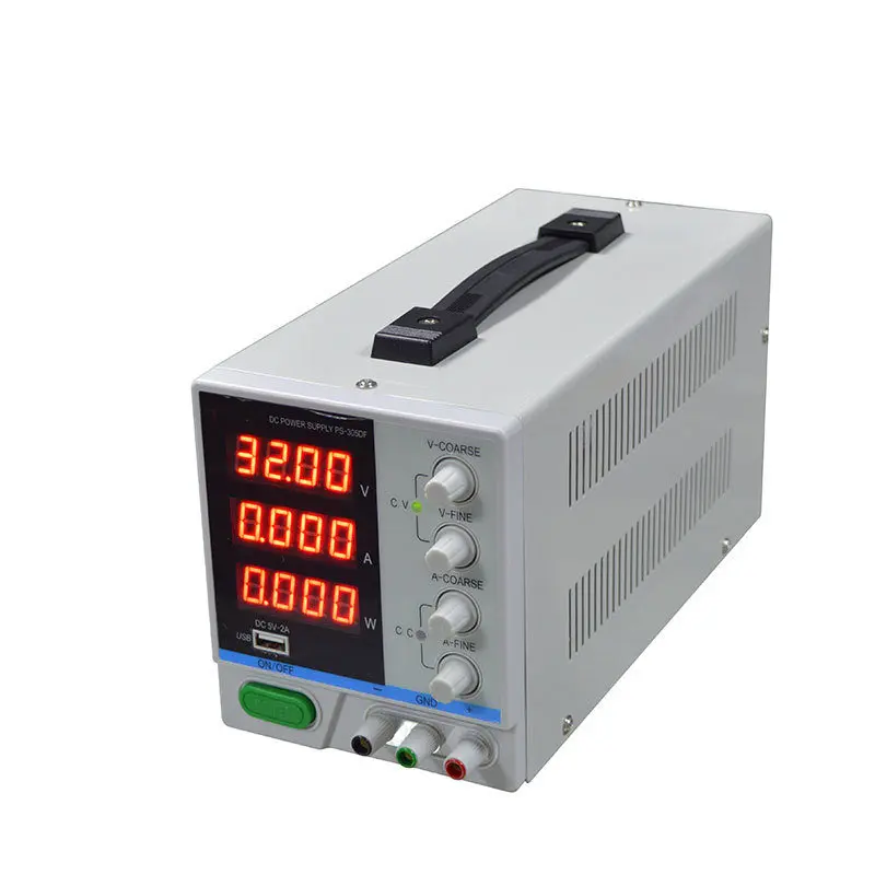 30V5A certificate PS-305DF regulated power supply testing and maintenance of plating car power supply