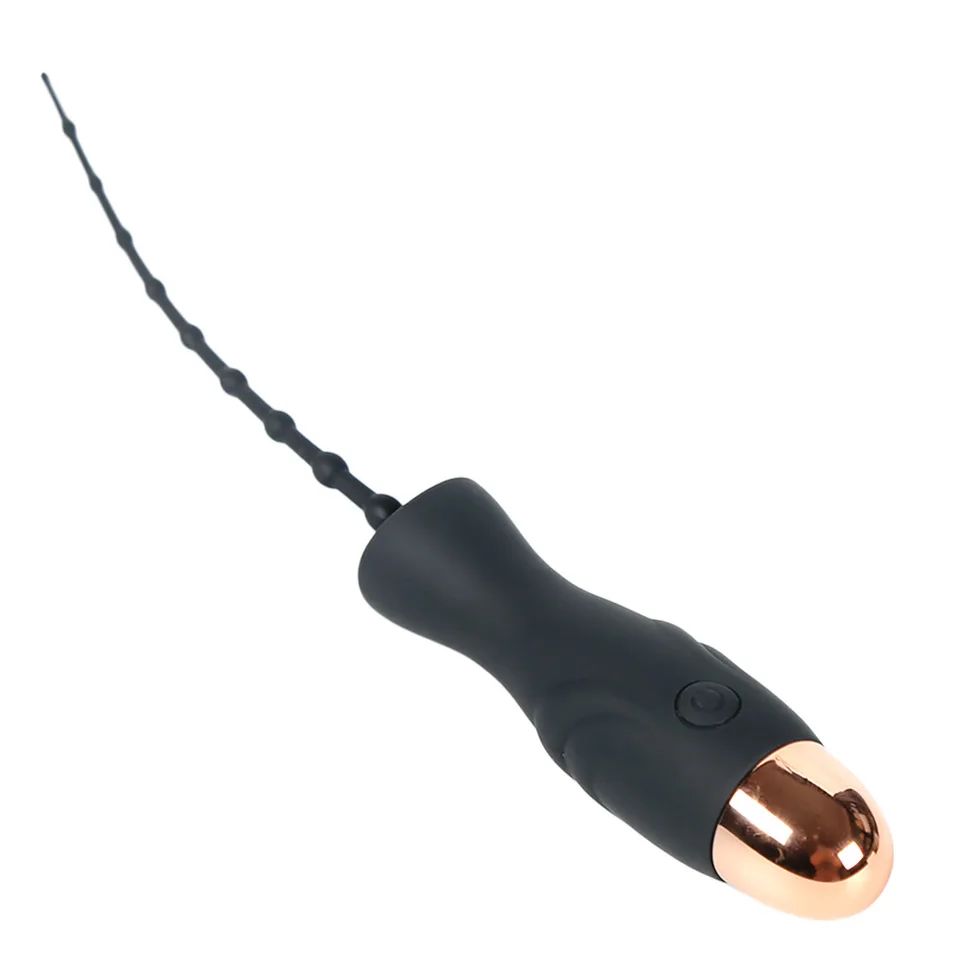 Urethral Sounds Vibrators Wholesale Urethral Catheters Dilators Plugs Silicone Vibrating Urethral Sounds Sex Toys For Men