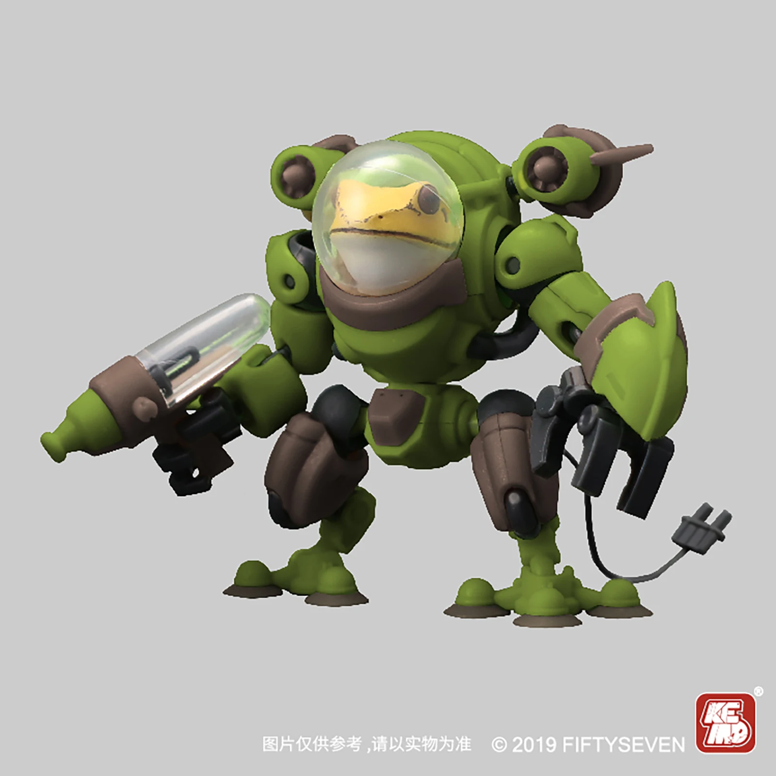FIFTYSEVEN Number 57 No.57 Manhunter GRAVE FROG 1/24 Action Figures Puppet Armor Team Hunter Team Mecha Frog Bricks Toy Gifts