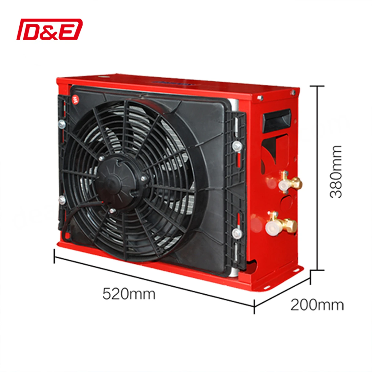 CNDE Factory Directly DC 12V 24V Intelligent Frequency Conversion R134a New Parking Air Conditioner Fan For Truck Car RV