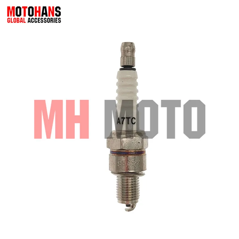 

1PC/2PCS A7TC(C7HSA) SPARK PLUG FOR GY6 50 60 80 100 125 150 MOPED SCOOTER 50CC 70CC 90CC 110CC 125CC ATV CUBS