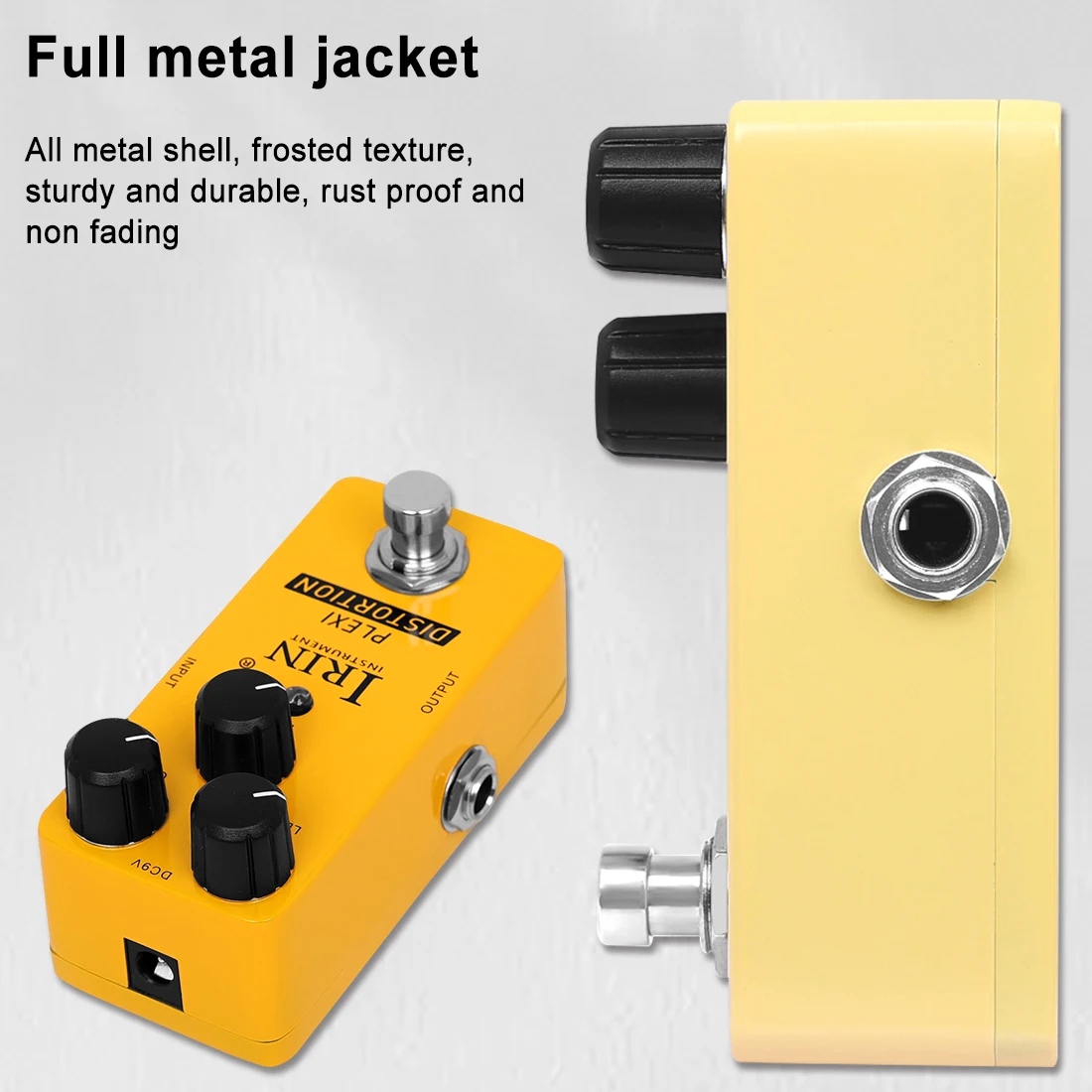 

IRIN RS-24/RS-26 Effector Aluminum Alloy CLCSS DRIVE Distortion Overdrive Effector Pedal With Anti-slip Pad Pluck Accessories