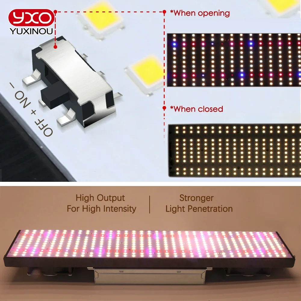 

Sam-Ng LED Grow Light Hydroponics 240W 480W 720W LM301H Phytolamp Quantum Tech LED Board for Greenhouse Plant Growth