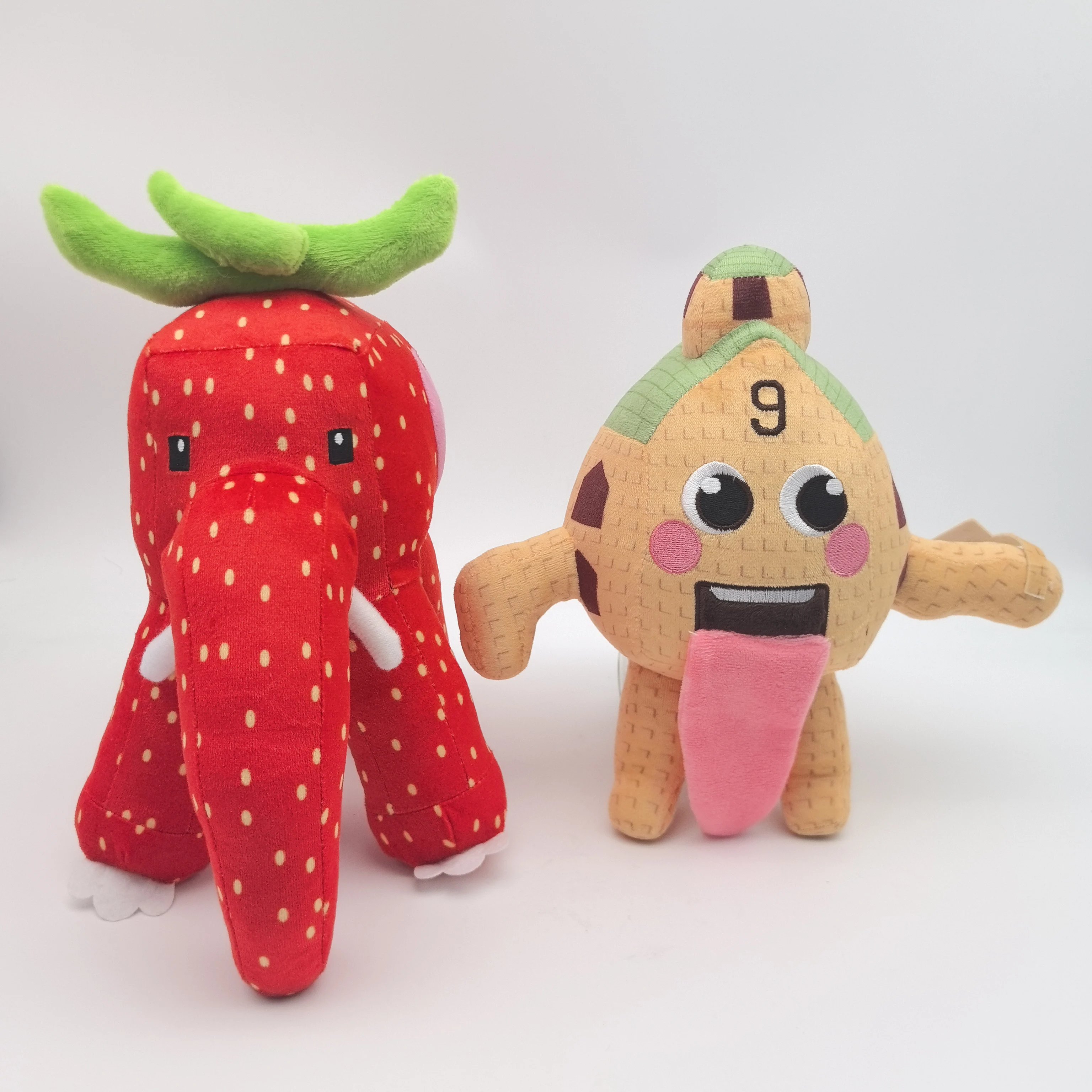 自作ぬいぐるみ・イチゴチョコくれーぷくん TreasuringU 2025 スティール・ア・ブレインロット ぬいぐるみ アニメ