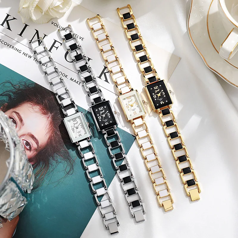 

Fashion Elegant Woman Watch Versatile Square Dial Quartz Watches Luxury Ladies Wristwatches Gifts Relogio Feminino Montre Femme