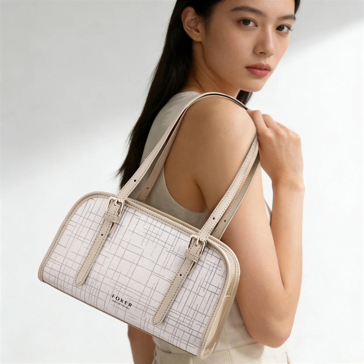 FOXER Women Split Cowhide Leat - đánh giá và giá Doctor Bag Leather