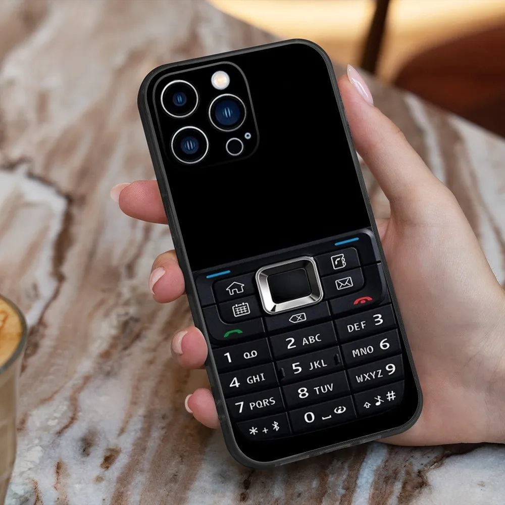 حافظة هاتف للهواتف المحمولة لوحدات التحكم بالألعاب لهواتف iPhone 16,15,14,13,12,11,Pro,X,XS,Max,XR,Plus,Mini Soft Silicone Black مقاومة للصدمات من مادة TPU