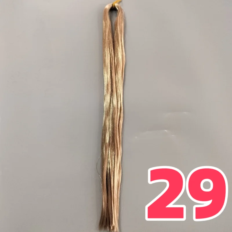Bjd-Puppe, 80 cm, Haar, rohe Synthese, Milchseide, Anti-Mohair-Perücke, gefälschter Handhaken, Transplantationsmaterial, weiche Puppenperücken